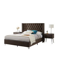 Mercer41 Queen Bed With One Nightstand