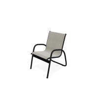 Telescope Casual Gardenella Sling Aluminum Frame Stacking Arm Chair