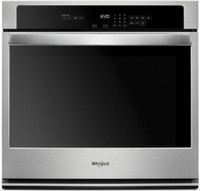 Whirlpool 30 Inch Single Wall Oven Stainless Steel (WOS31ES0JS). New With Warranty. Super Sale $1199.00 No Tax.