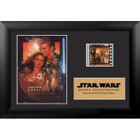 Trend Setters Star Wars Attack of Clones FilmCells Framed Desktop Display with Stand