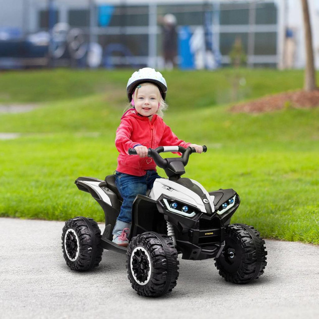 KIDS 4 WHEELER QUAD WITH MUSIC, MP3, HEADLIGHTS, HIGH &amp; LOW SPEED, KIDS ATV FOR 3-5 YEARS OLD BOYS &amp; GIRL in Toys & Games - Image 2