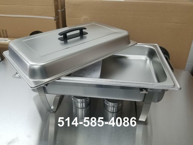 Chafing Dish/ Rechaud De Bruleurs! NEUF!!!! in Industrial Kitchen Supplies in City of Montréal - Image 2