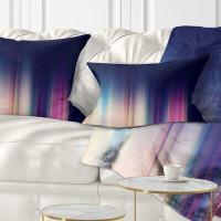 The Twillery Co. Abstract Neon Lines Lumbar Pillow