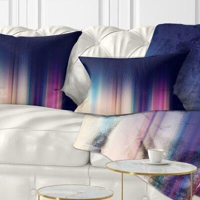 The Twillery Co. Abstract Neon Lines Lumbar Pillow in Bedding
