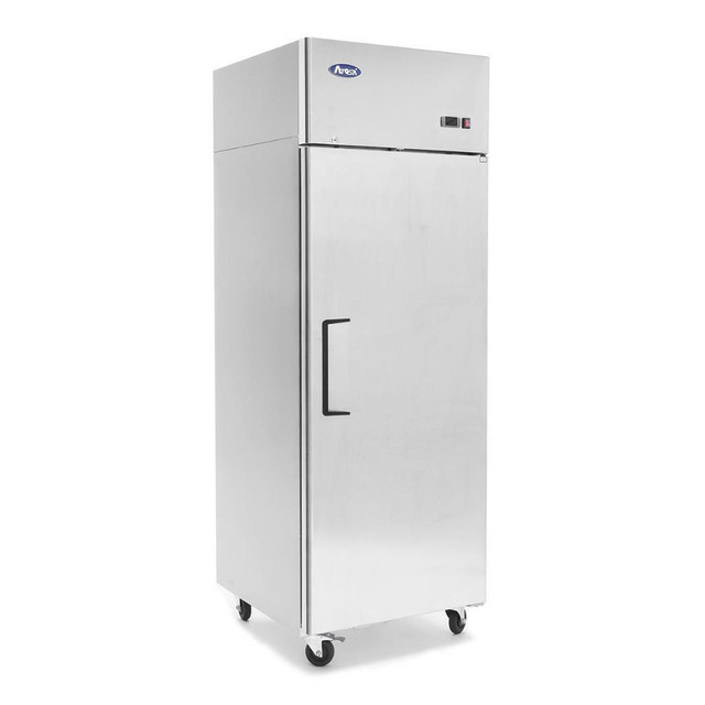 Atosa MBF8004GR 29 Inch Reach In Refrigerator – 1 Door – Top Mount Compressor Stainless Steel Exterior &amp; Interior in Other Business & Industrial in Ontario