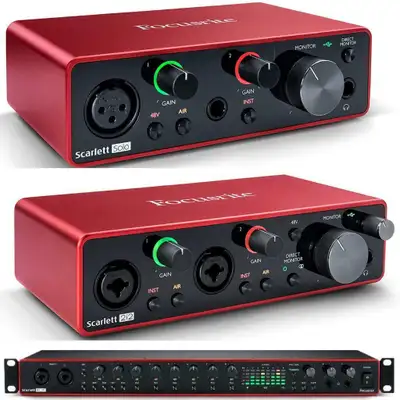 FAST, FREE Delivery! Focusrite SCARLETT-SOLO-3RD-GEN USB Audio Interface | HUGE Discount Today!