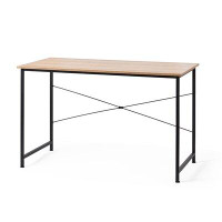 DormCo Suprima® Beech Modern Minimalist Desk