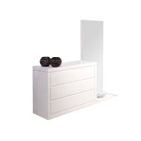 Sharelle Furnishings Victoria 3 Drawer Dresser with Mirror