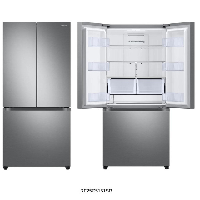 Stainless Steel French Door Refrigerator on Discount! in Refrigerators in Ontario