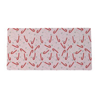 East Urban Home CANDY CANE KISSES Desk Mat By East Urban Home