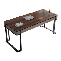 Recon Furniture Rectangle Solid Wood Desk