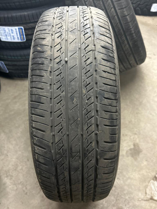 4 pneus dété P175/65R15 84H Bridgestone Turanza EL400 02 46.0% dusure, mesure 6-5-6-5/32 in Tires & Rims in Québec City