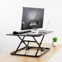 Vivo Black Single Top Desk Riser