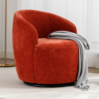 ROOM FULL Wivel Accent Armchair Barrel Chair