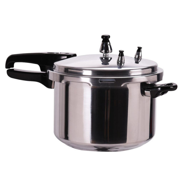 New 6-Quart Aluminum Pressure Cooker Fast Cooker Canner Pot Kitchen - BRAND NEW - FREE SHIPPING in Other Business & Industrial