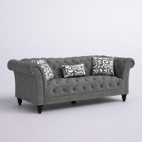 Etta Avenue™ Avalynn 90" Rolled Arm Sofa