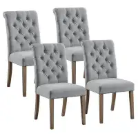 Wildon Home® Nanne Tufted Full Back Parsons Chair Dining Chair
