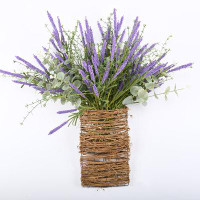 Primrue 24" Artificial Flowering Plant in Basket