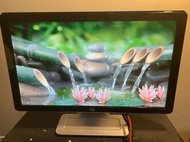 Used 23” HP V2338h Monitor with HDMI (1080) for Sale, Can deliver in Monitors in Oshawa / Durham Region