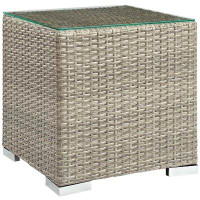 Modway Repose Wicker Side Table