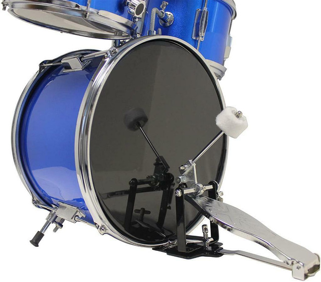 NEW 3 PCS FULL KIDS DRUM SET 315518 in Drums & Percussion in Edmonton - Image 2