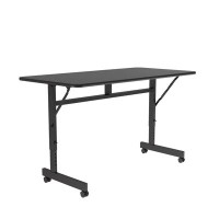 Correll, Inc. Height Adjustable Traning Table with Casters