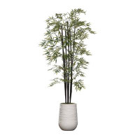 Vintage Home 84.08" Artificial Bamboo Tree in Planter
