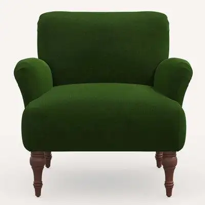 Rifle Paper Co. x Cloth & Company Bristol Chair In Titan Emerald
