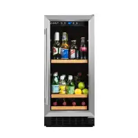 Smith & Hanks 90 Can 15" Convertible Beverage Refrigerator