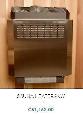 4kw/5kw/6kw/7.5kw/9kw/12kw/ 15kw with sauna rocks and digital controls, 780 265 6399 in Heaters, Humidifiers & Dehumidifiers - Image 3