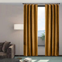 Frifoho Velvet Curtains Thermal Insulated Drapes For Bedroom Living Room Window Treatments Super Soft Luxury Rod Pocket