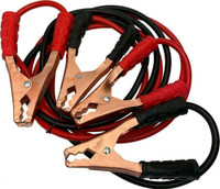 Avoid getting stranded with a dead battery -- 8-FT 1200 AMP BOOSTER CABLES FOR $21.95!