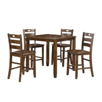 Red Barrel Studio Deka 4 - Person Counter Height Dining Set