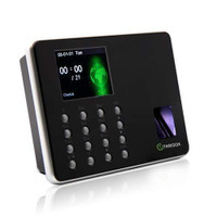Wi-Fi Biometric Fingerprint Time Clock, Black
