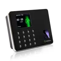 Wi-Fi Biometric Fingerprint Time Clock, Black