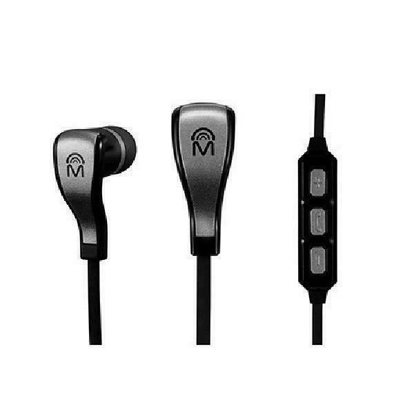 Mental Beats Flex Wireless Bluetooth Earbuds with Mic - Black in Cell Phone Accessories in Québec