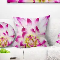 Made in Canada - East Urban Home Floral Smooth Rose Petals Pillow