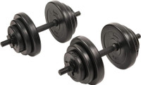NEW 40 LBS EXERCISE ADJUSTABLE DUMBELL SET S3070