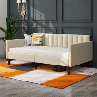 Latitude Run® Twin Size Tufted Upholstered Daybed