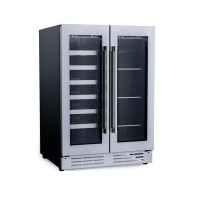 Elica Elica 60 Cans (12 oz.) Freestanding Beverage Refrigeratorr