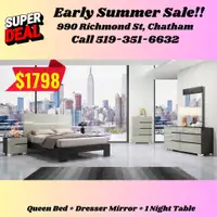 Early Summer Sale on Bedroom Sets! Shop Now!!