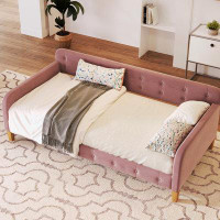 House of Hampton Upholstered Daybed with 4 Support Legs