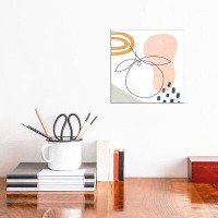 East Urban Home Kitchen Table I - Wrapped Canvas Print