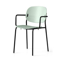 Connubia Yo! Outdoor Armchair with Metal Frame and Plastic Seat