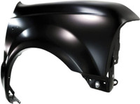 Fender Front Passenger Side Ford F450 1999-2004 Without Wheel Opening Mldg Capa , FO1241208C