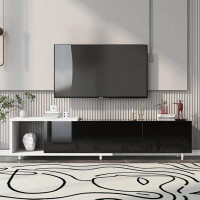 Latitude Run® Stylish TV Stand  TV Cabinet Fot 80+Inch TV