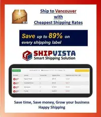 Ship to Vancouver with Cheapest Shipping Rates in Canada