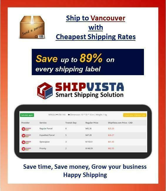 Ship to Vancouver with Cheapest Shipping Rates in Canada in Other