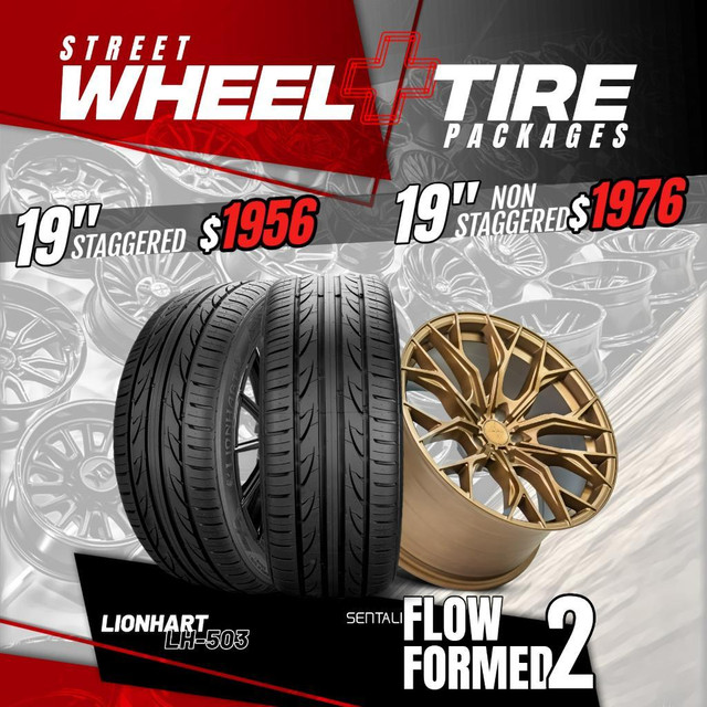 WICKED DEALS ON Wheel and Tire Packages for Cars! FREE SHIPPING!!! in Tires & Rims in Alberta - Image 2