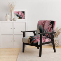 Design Art Hyperrealistic Gerbera Flowers III - Upholstered Traditional Arm Chair
